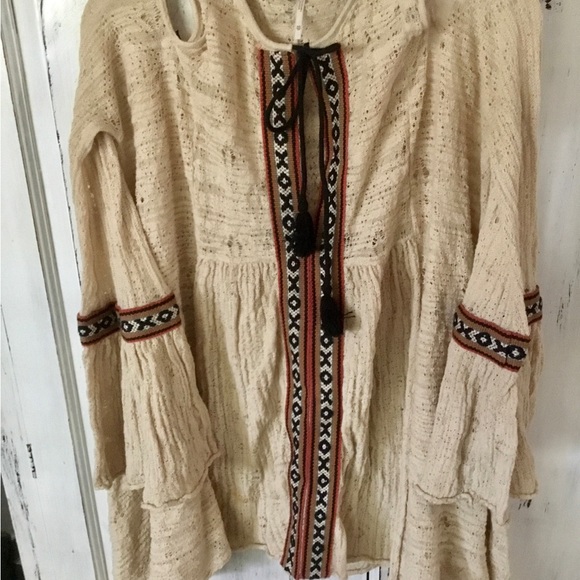 Free people off shoulder knit shirt - Picture 10 of 12